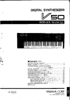 Yamaha V-50 - Schematic 